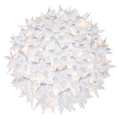 Lampe murale Kartell Bloom blanche en blanc de Ferruccio Laviani