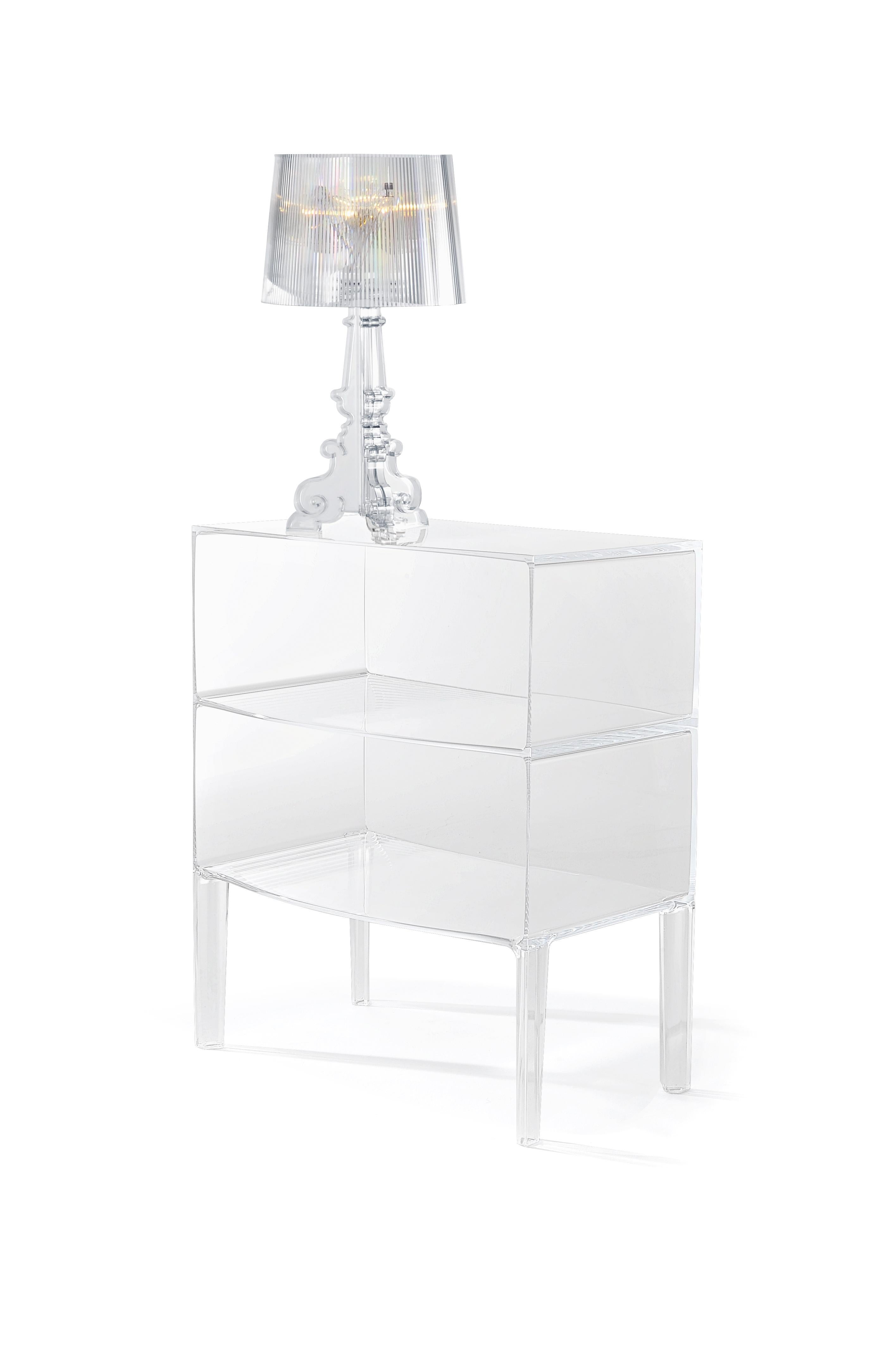 Moderne Lampe Kartell Bourgie en cristal de Ferruccio Laviani en vente