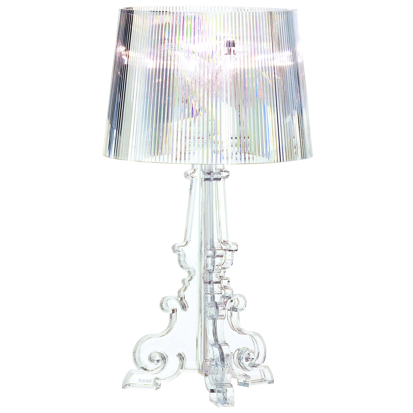 Lampada Kartell Bourgie in cristallo di Ferruccio Laviani