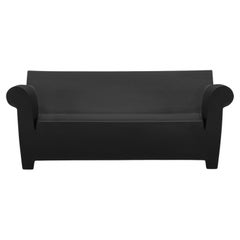 Kartell Bubble Club 2-Seat Sofa in Black by Philippe Starck