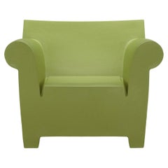 Kartell Bubble Club Armchair in Green by Philippe Starck