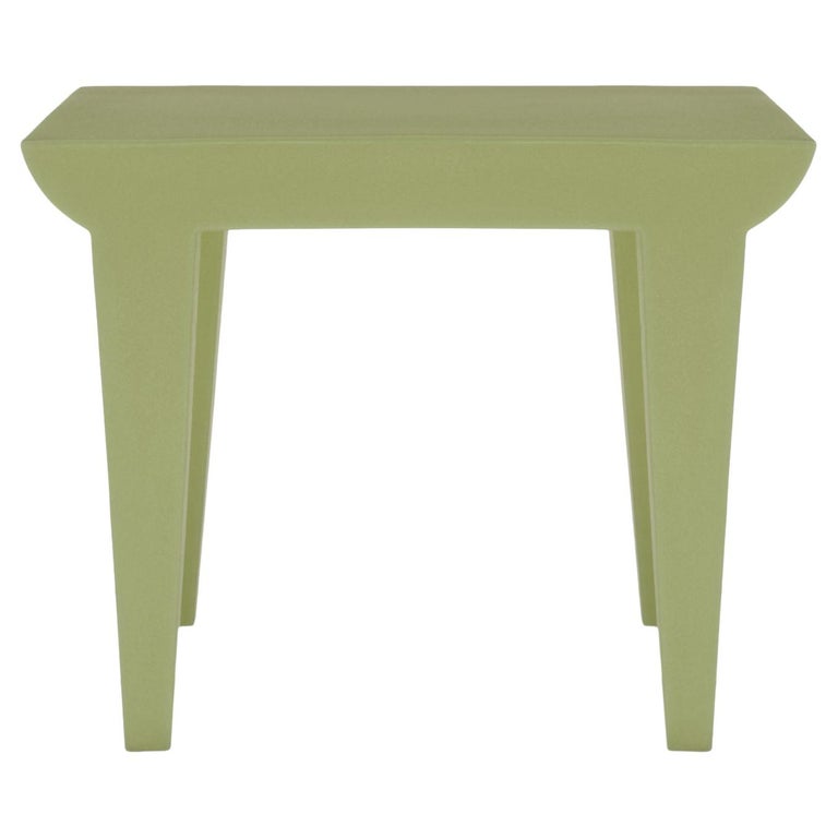 Kartell Bubble Club Side Table in Green by Philippe Starck For Sale