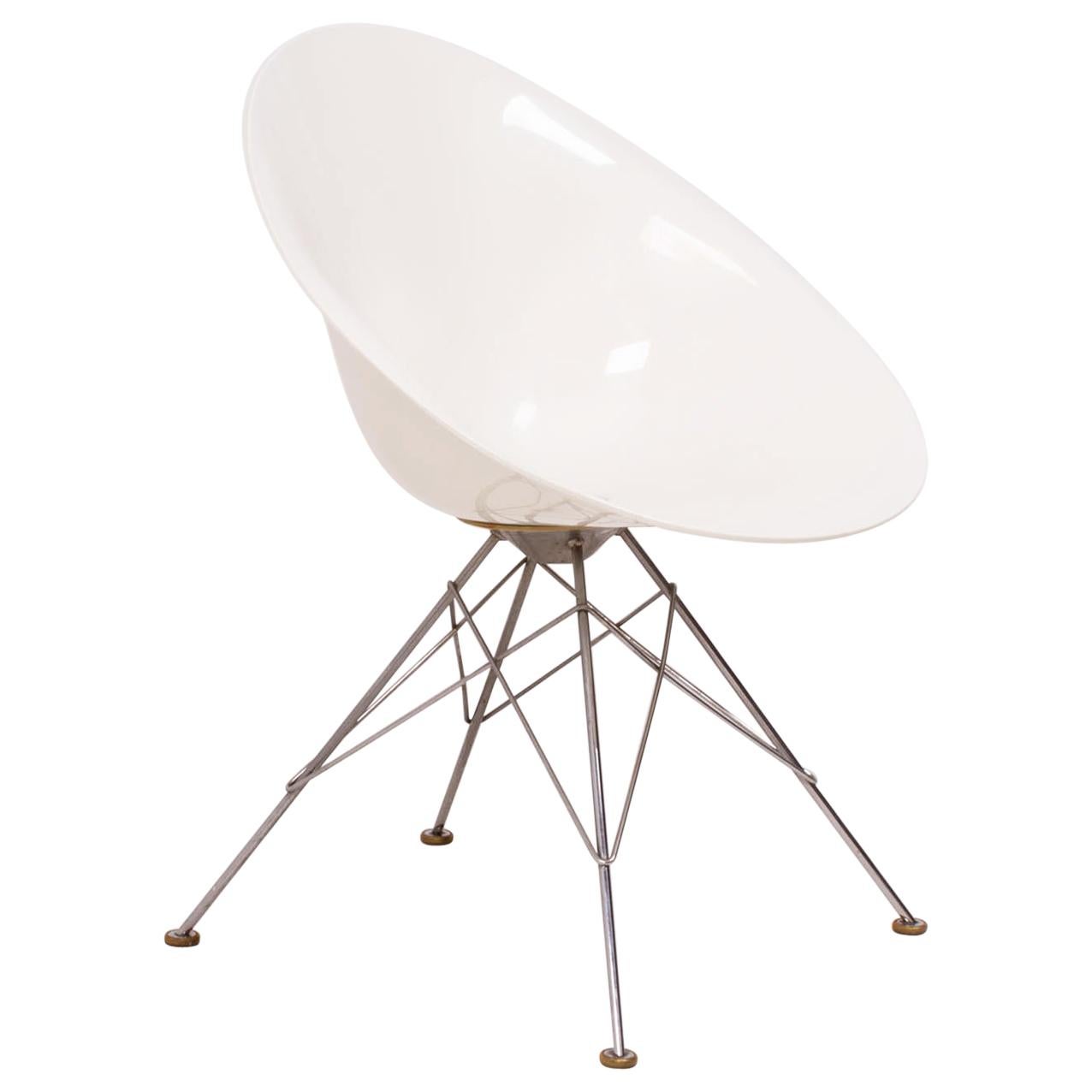 Kartell by Philippe Starck Modern Ero/S White Dining Chair