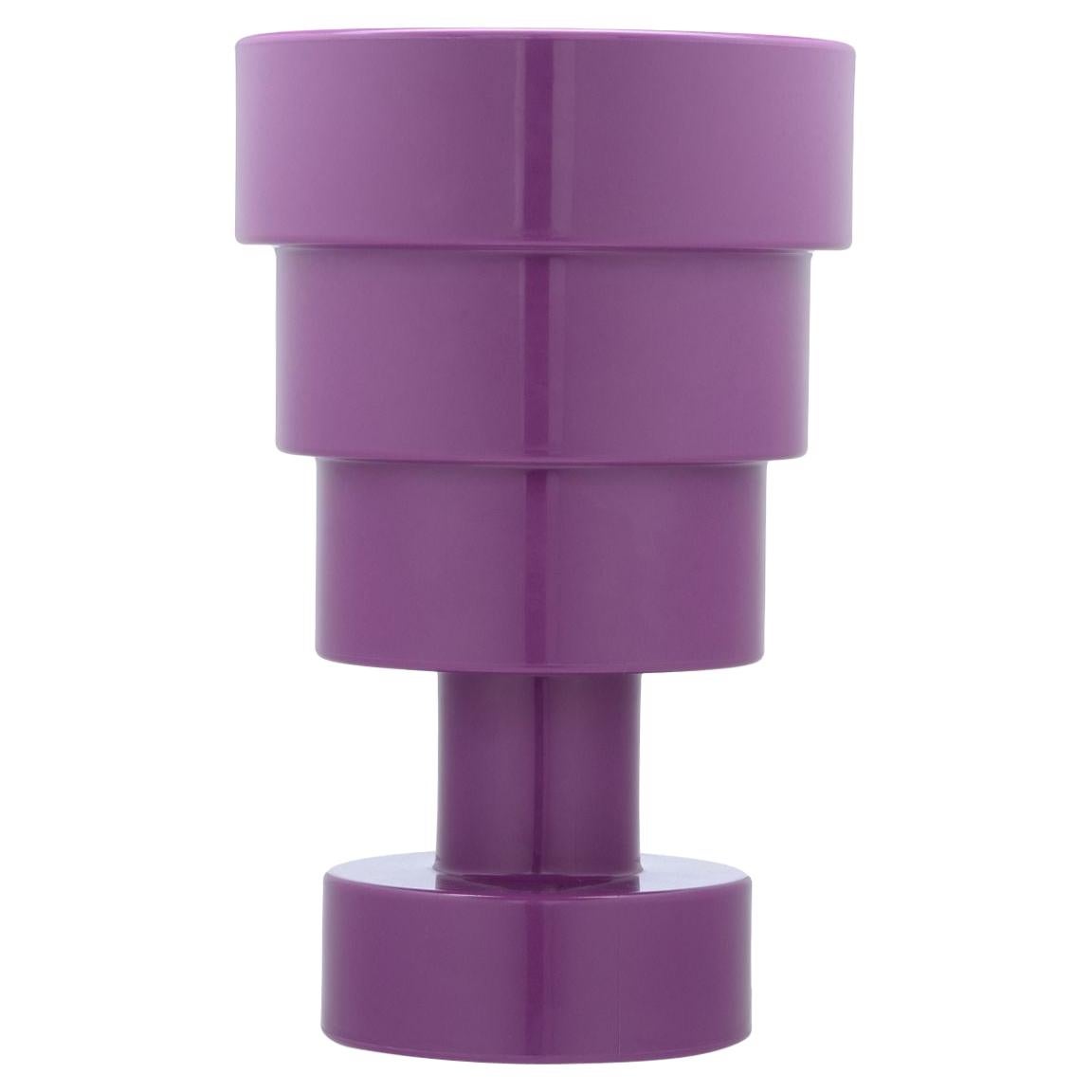 Kartell Calice Stool in Violet by Ettore Sottsass For Sale