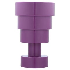 Kartell Calice Stool in Violet by Ettore Sottsass
