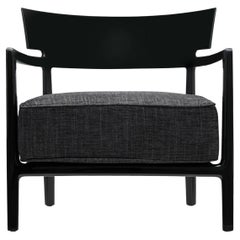 Kartell Cara Chair Black Antracite by Philippe Starck with Sergio Schito