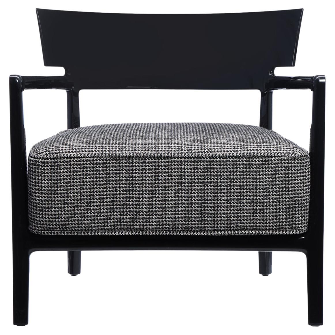 Kartell Cara Chair Black Beige by Philippe Starck with Sergio Schito