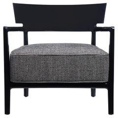 Silla Kartell Cara Negro Beige de Philippe Starck con Sergio Schito