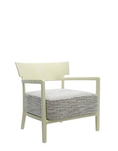 Kartell Cara Chair Pale Green by Philippe Starck with Sergio Schito