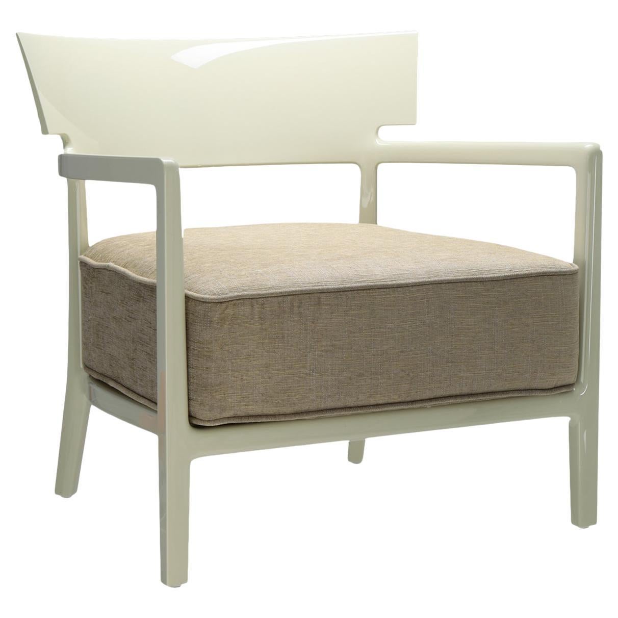 Kartell Cara Chair Pale Green by Philippe Starck with Sergio Schito