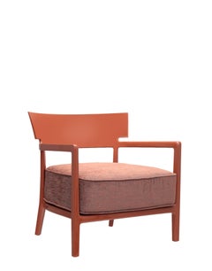 Kartell Cara Chair Rusty Rust by Philippe Starck with Sergio Schito