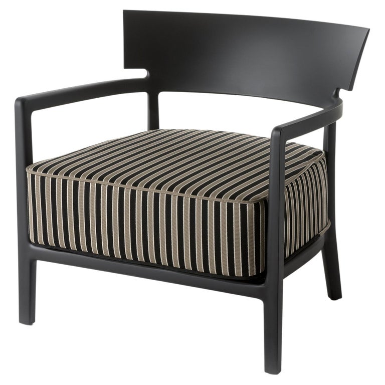 Kartell Cara Mat Outdoor Chair in Dove Grey by Philippe Starck and Sergio Schito For Sale at 1stDibs