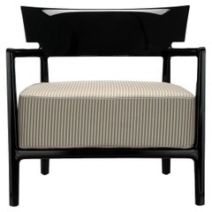 Sedia Kartell Cara Outdoor di Philippe Starck con Sergio Schito in Nero Beige