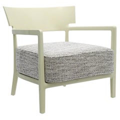 Kartell Cara Outdoor Chair by Philippe Starck with Sergio Schito in Pale Green