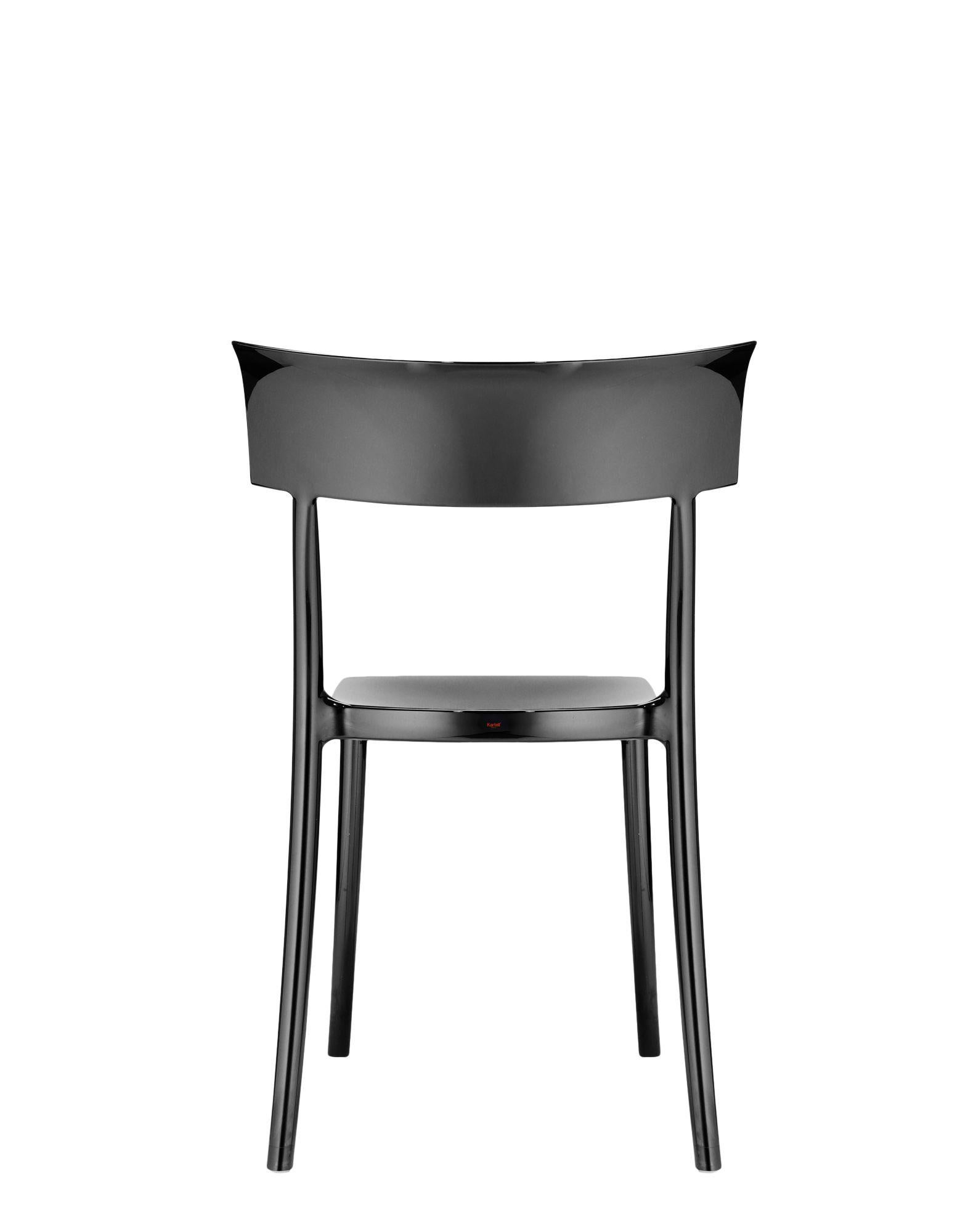 Chaise de marche Kartell chat noire de Philippe Starck avec Sergio Schito Neuf - En vente à Brooklyn, NY