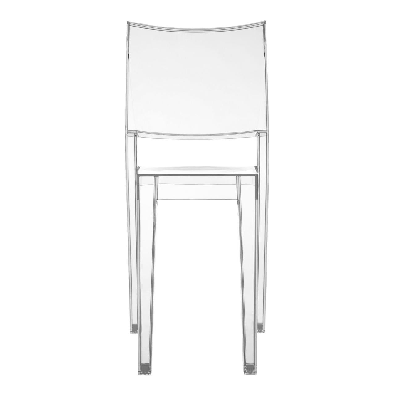 Set of 2 Kartell Chair La Marie in Crystal by Philippe Starck