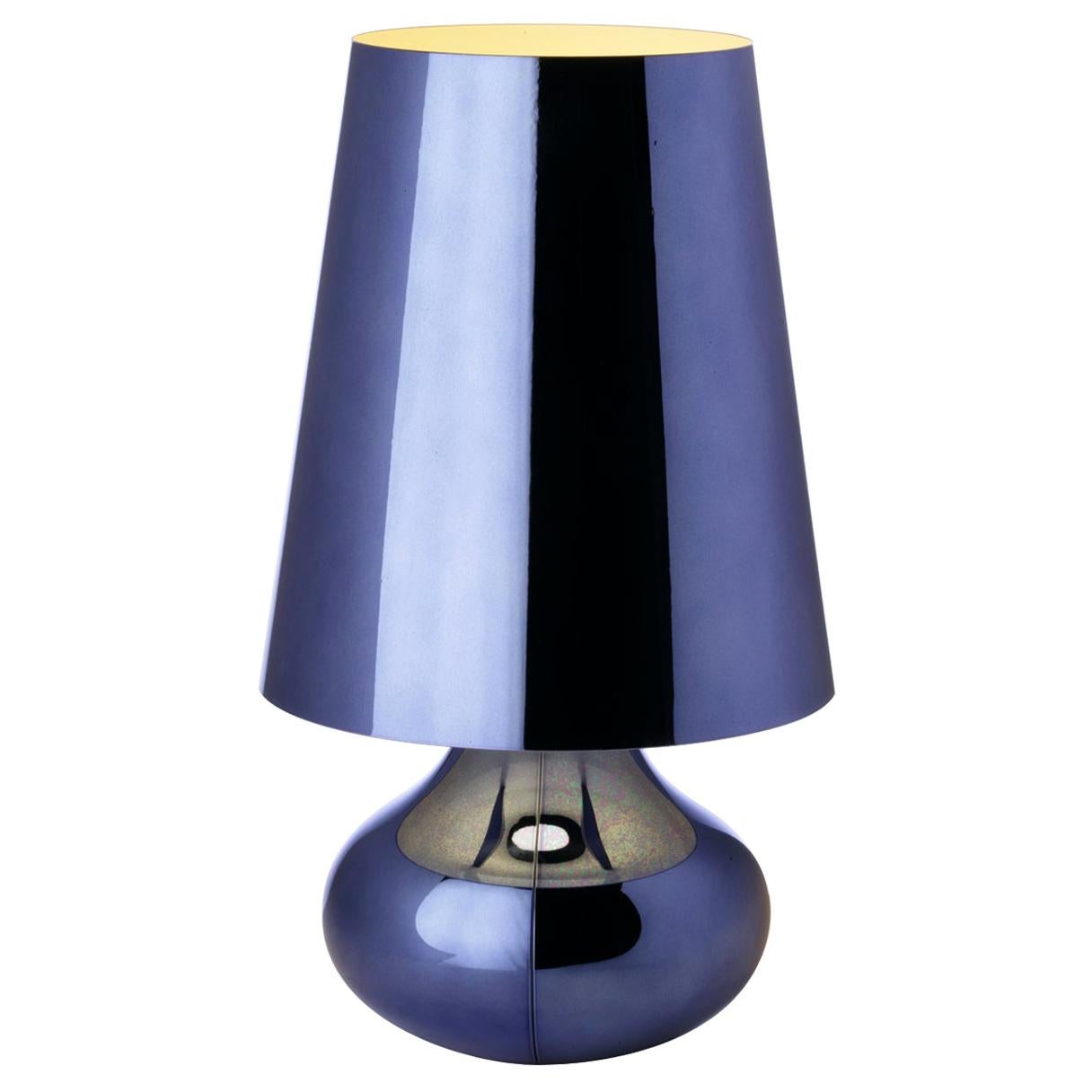 Kartell Cindy Lamp in Blue by Ferruccio Laviani For Sale