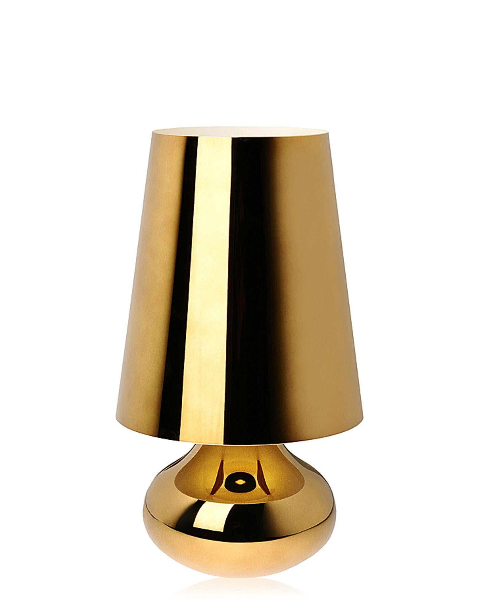 Kartell Cindy-Lampe aus dunklem Gold von Ferruccio Laviani (Moderne) im Angebot