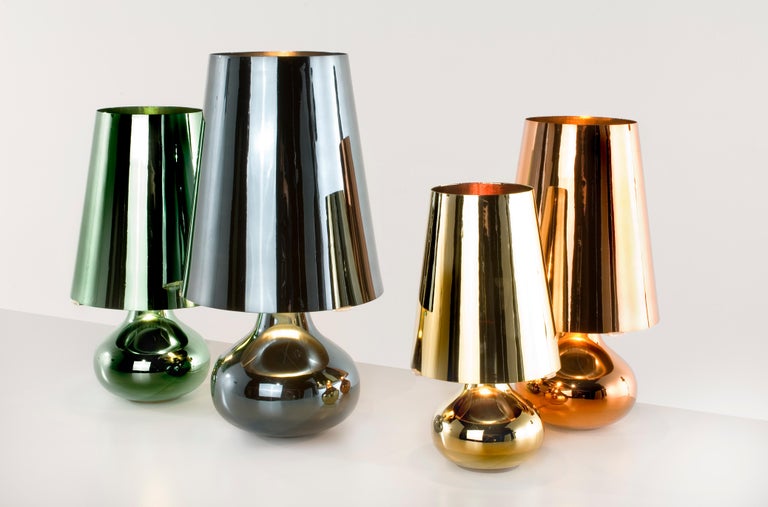 Kartell Cindy Lamp In Platinum By Ferruccio Laviani For Sale At 1stdibs