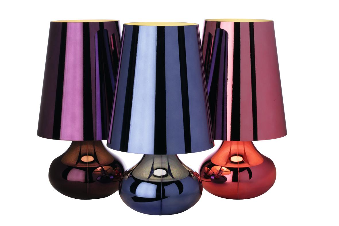 Modern Kartell Cindy Lamp in Violet by Ferruccio Laviani For Sale