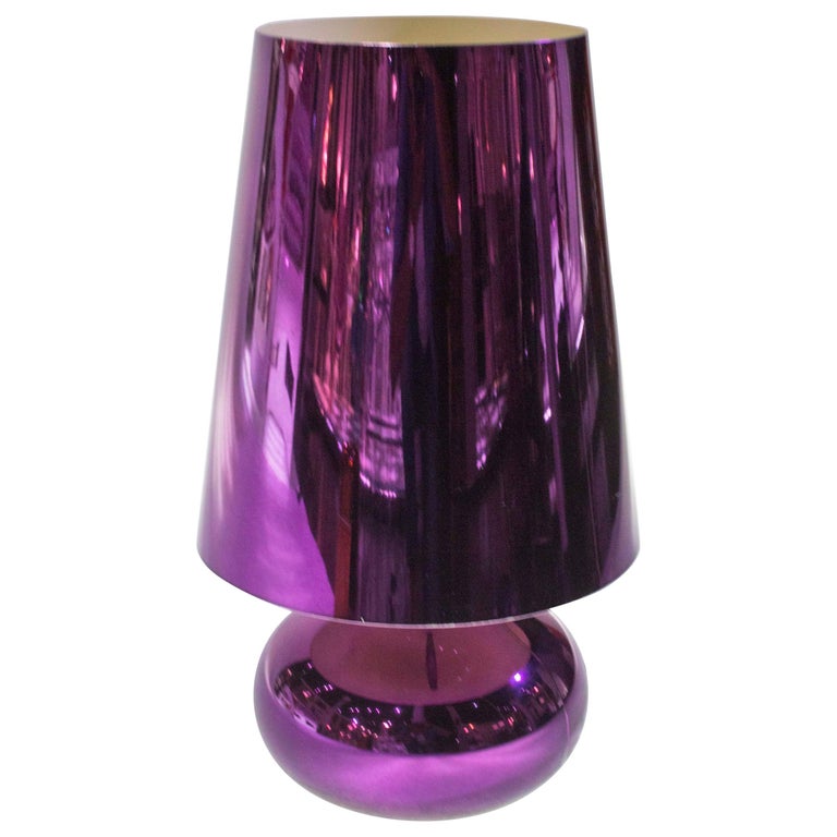 Kartell Cindy Lamp in Violet by Ferruccio Laviani For Sale at 1stDibs