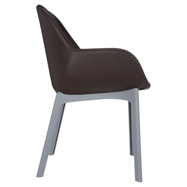 Kartell Clap Chair by Patricia Urquiola in Grey Brown For Sale at 1stDibs