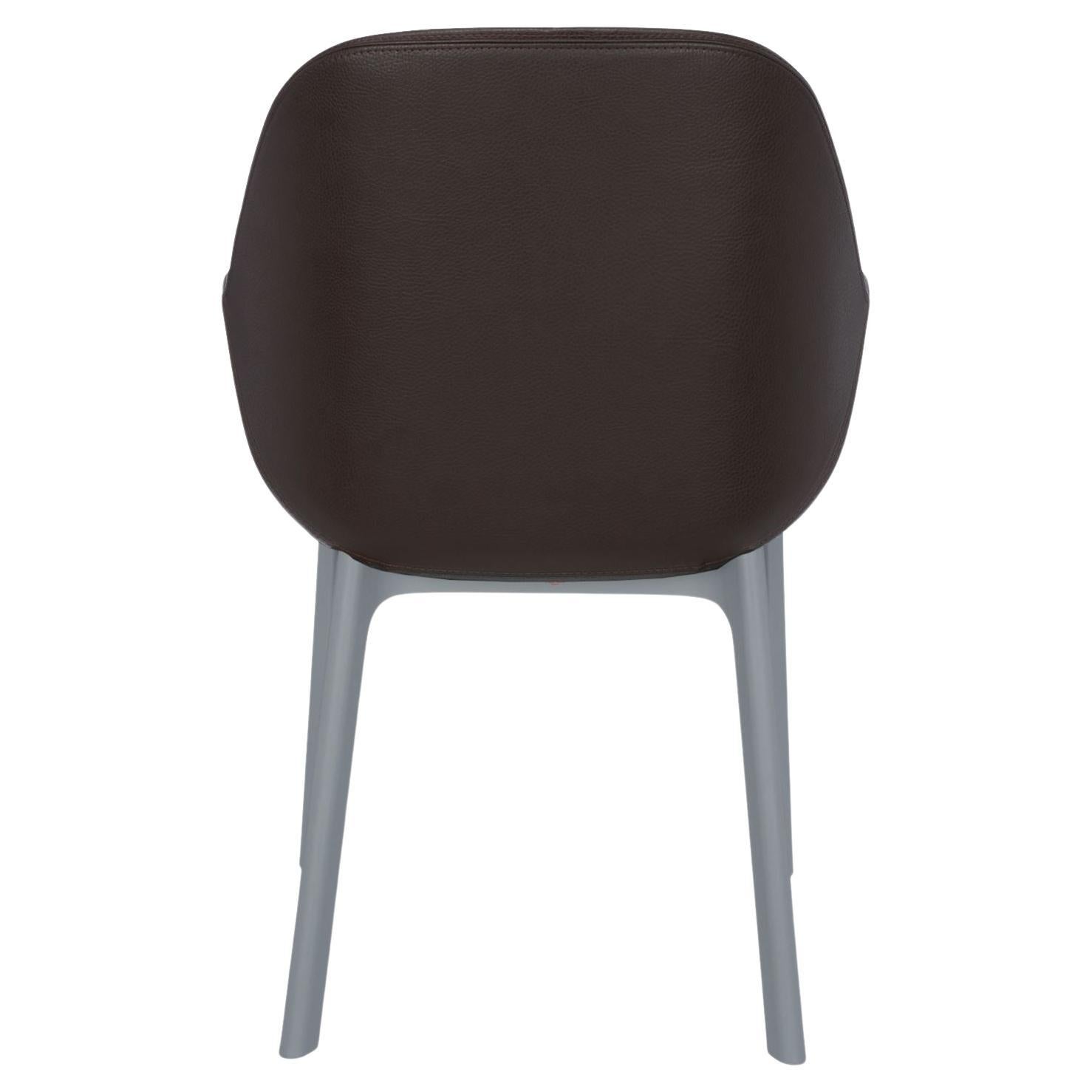 Kartell Clap Chair by Patricia Urquiola in Grey Brown