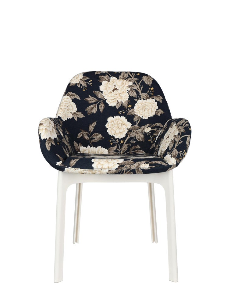 Kartell Clap Chair by Patricia Urquiola in Peony Pattern For Sale at