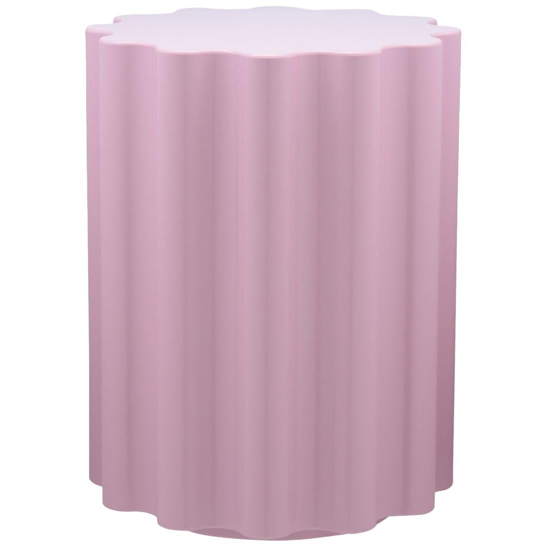 Kartell Colonna Stool in Pink by Ettore Sottsass