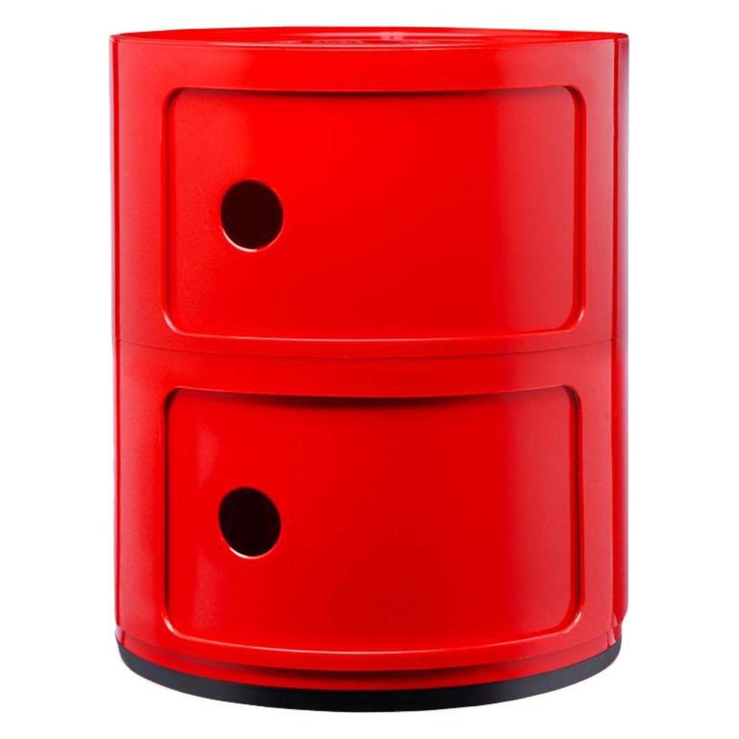 Kartell Componibili 2-Tier Drawer in Smile Red by Anna Castelli Ferrieri  For Sale at 1stDibs | kartell drawers, kartell organizer
