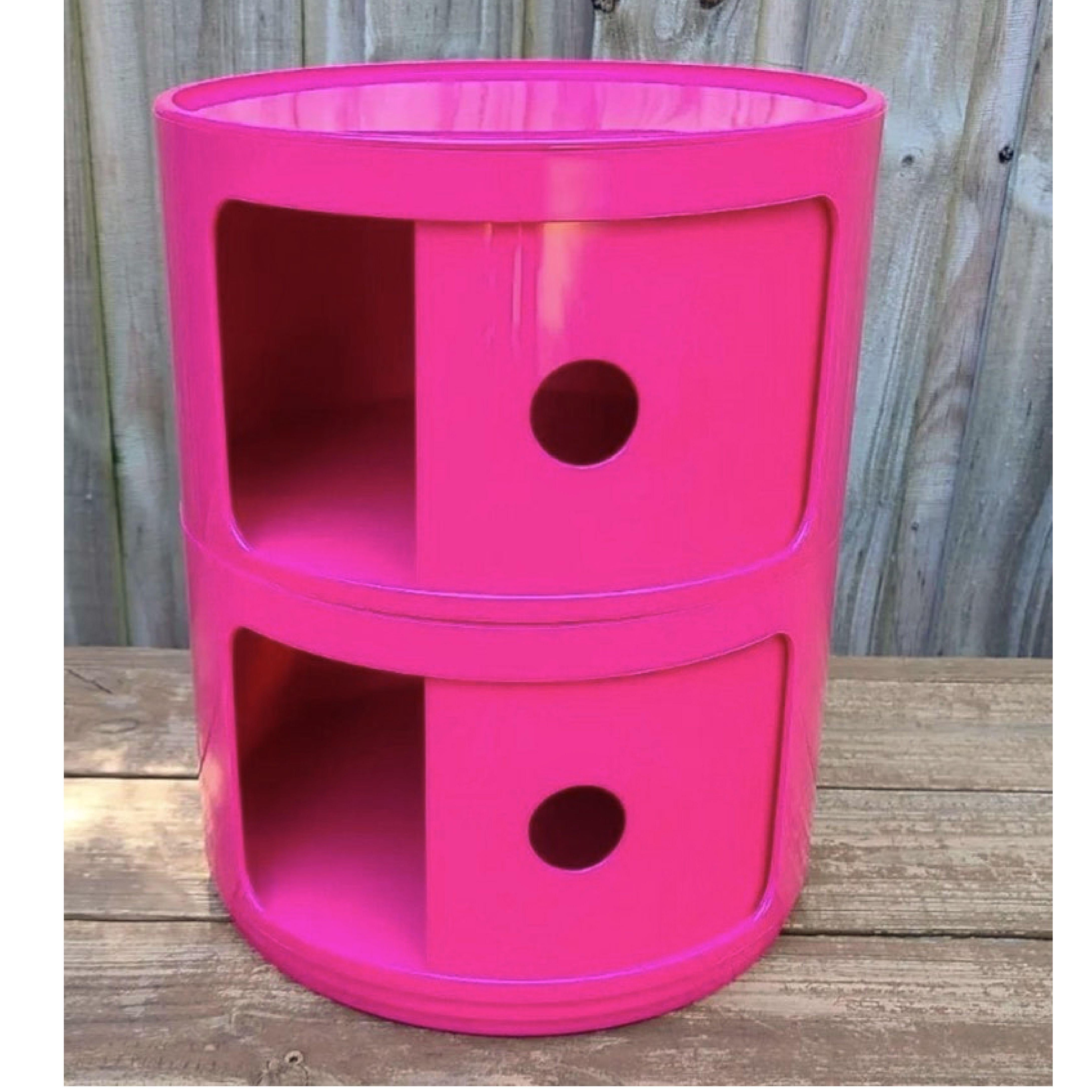 kartell componibili pink