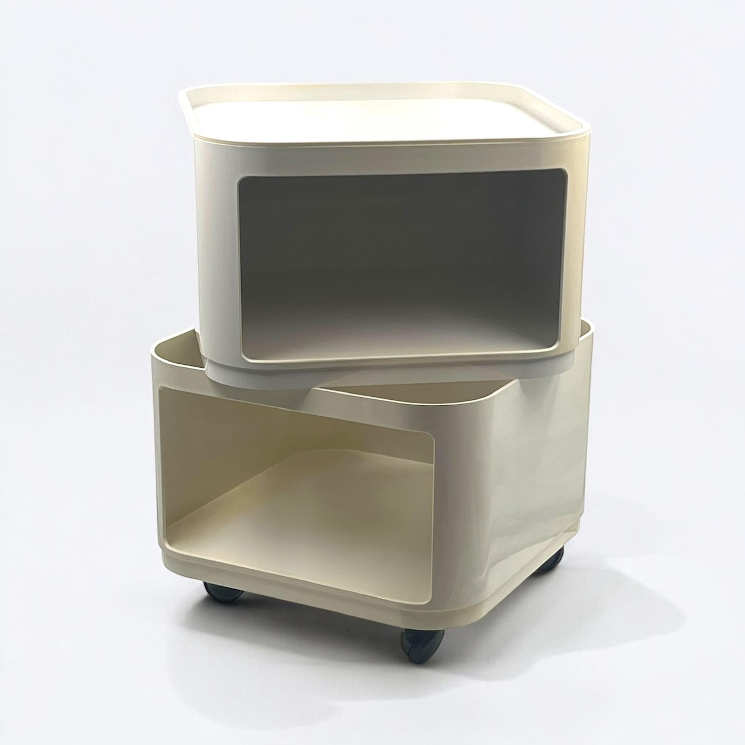 Kartell 'Componibili' 4970 Servierwagen-Aufbewahrungsschrank von Anna Castelli, 1960er Jahre 3