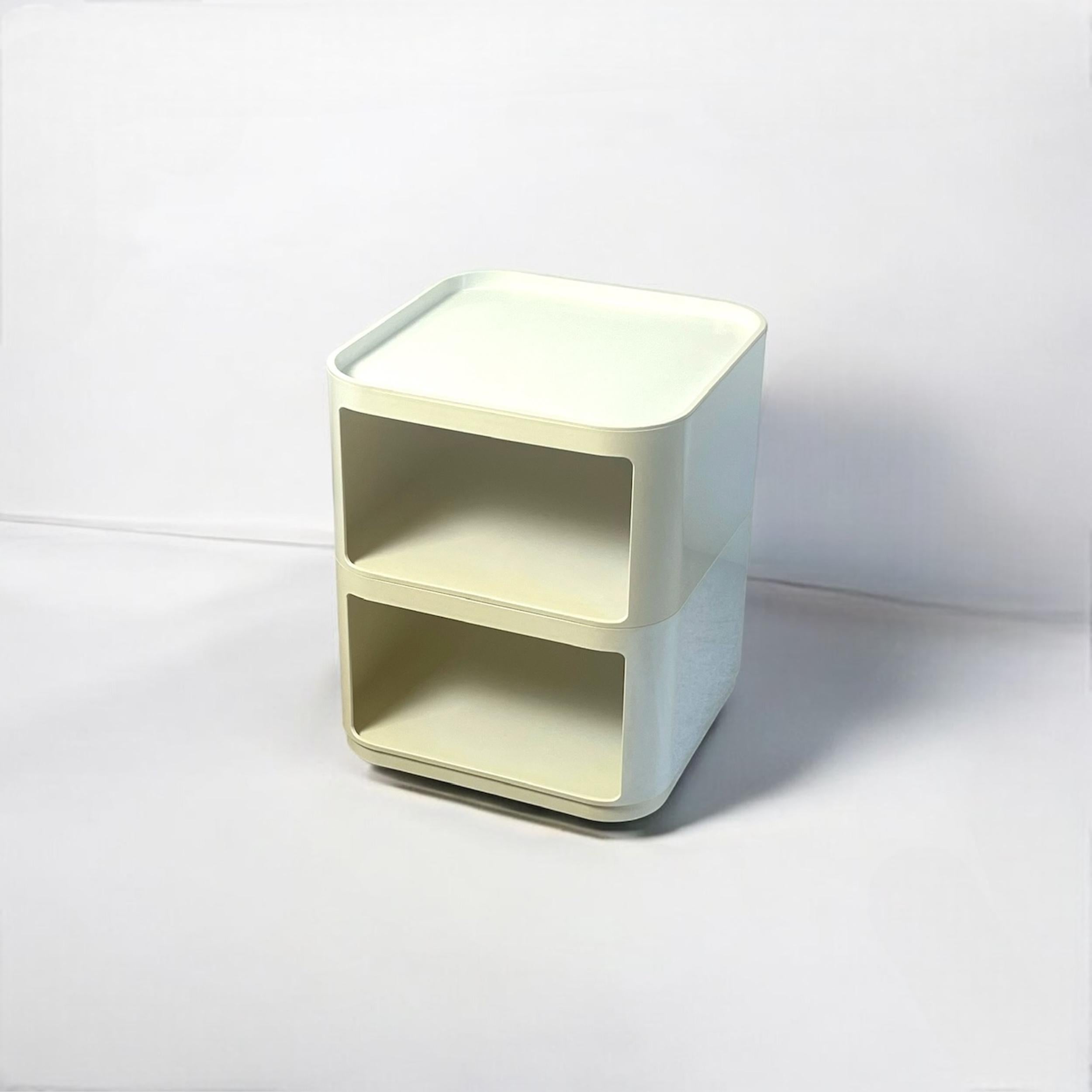 Kartell 'Componibili' 4970 Servierwagen-Aufbewahrungsschrank von Anna Castelli, 1960er Jahre (Moderne der Mitte des Jahrhunderts)