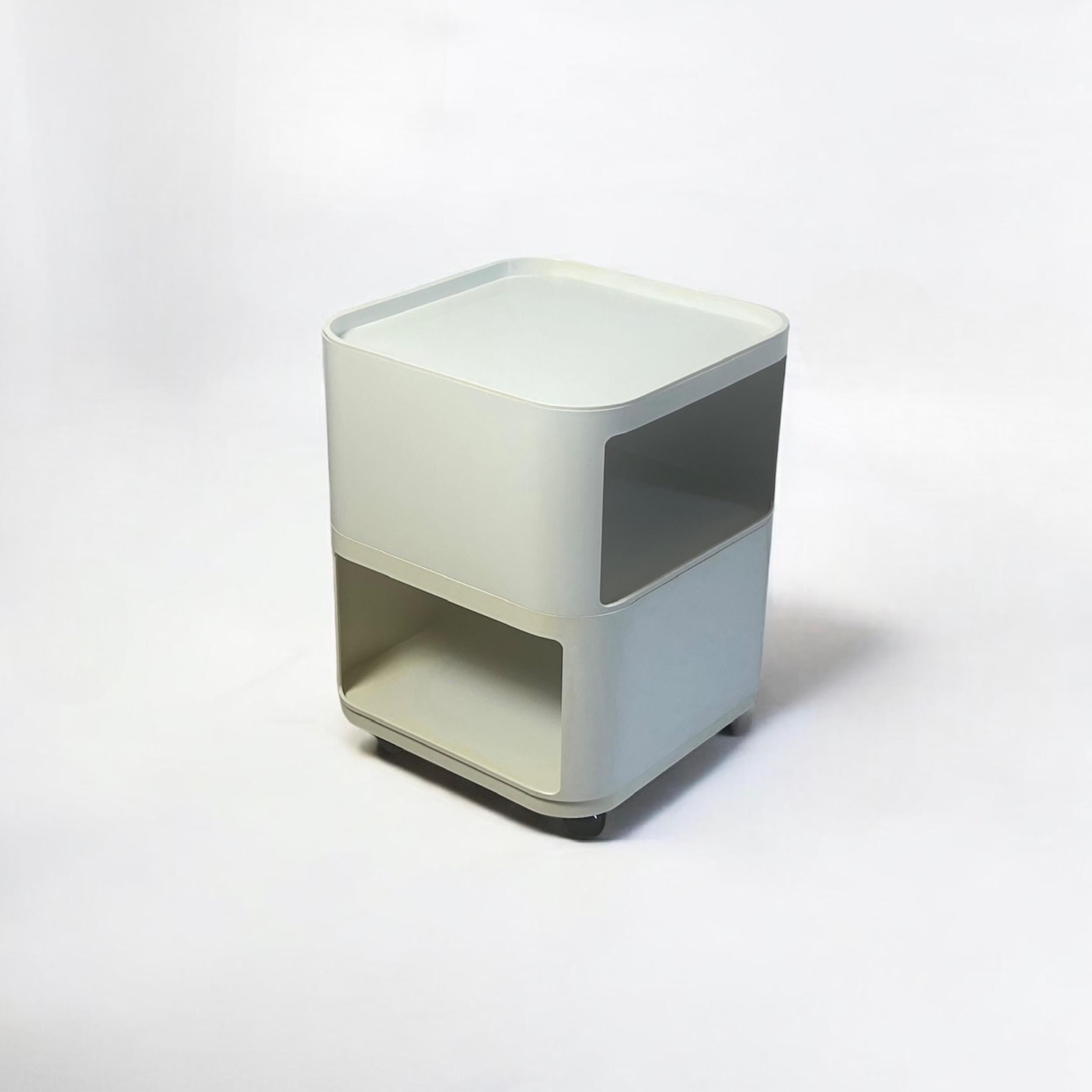 Kartell 'Componibili' 4970 Servierwagen-Aufbewahrungsschrank von Anna Castelli, 1960er Jahre (Mitte des 20. Jahrhunderts)