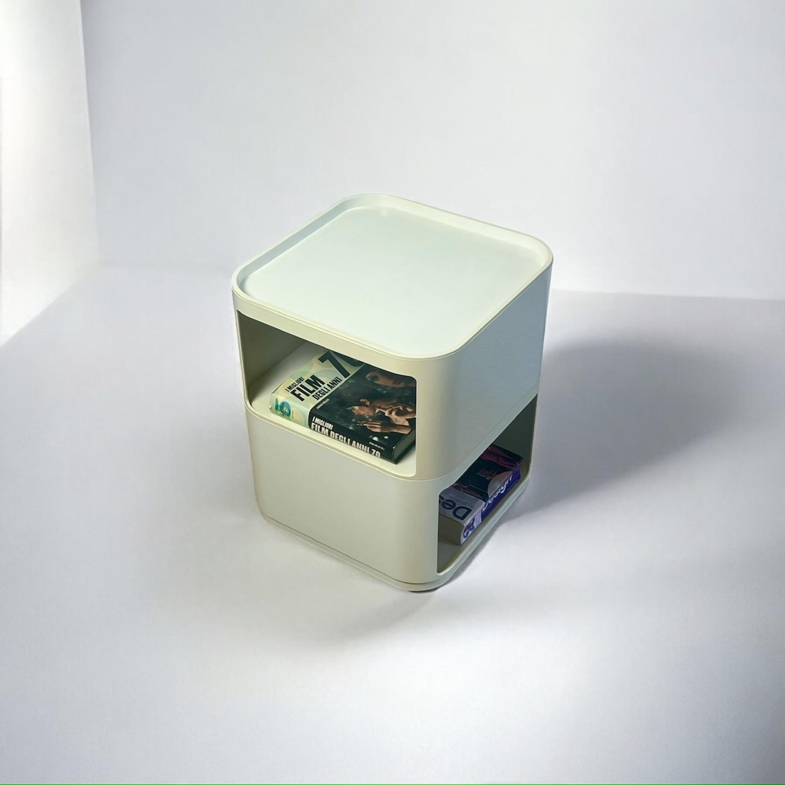 Kartell 'Componibili' 4970 Servierwagen-Aufbewahrungsschrank von Anna Castelli, 1960er Jahre (Kunststoff)