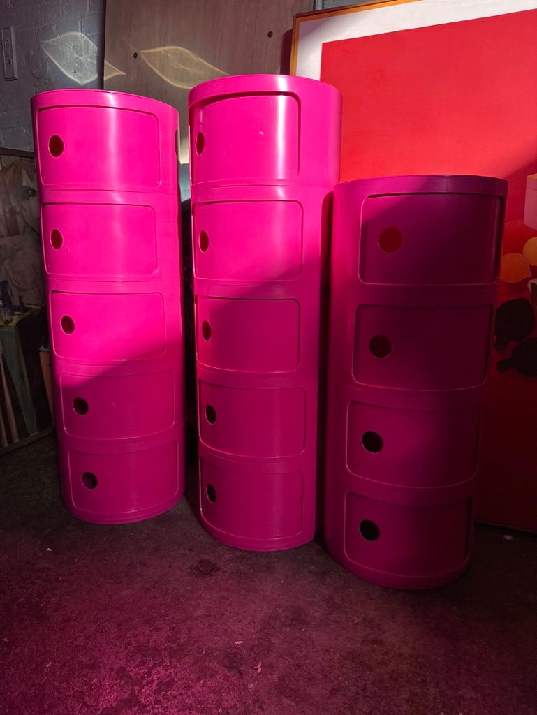 hot pink cabinet