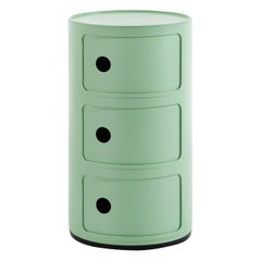 Kartell Componibili Bio en verde de Anna Castelli Ferrieri