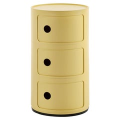 Kartell Componibili Bio in Gelb von Anna Castelli Ferrieri