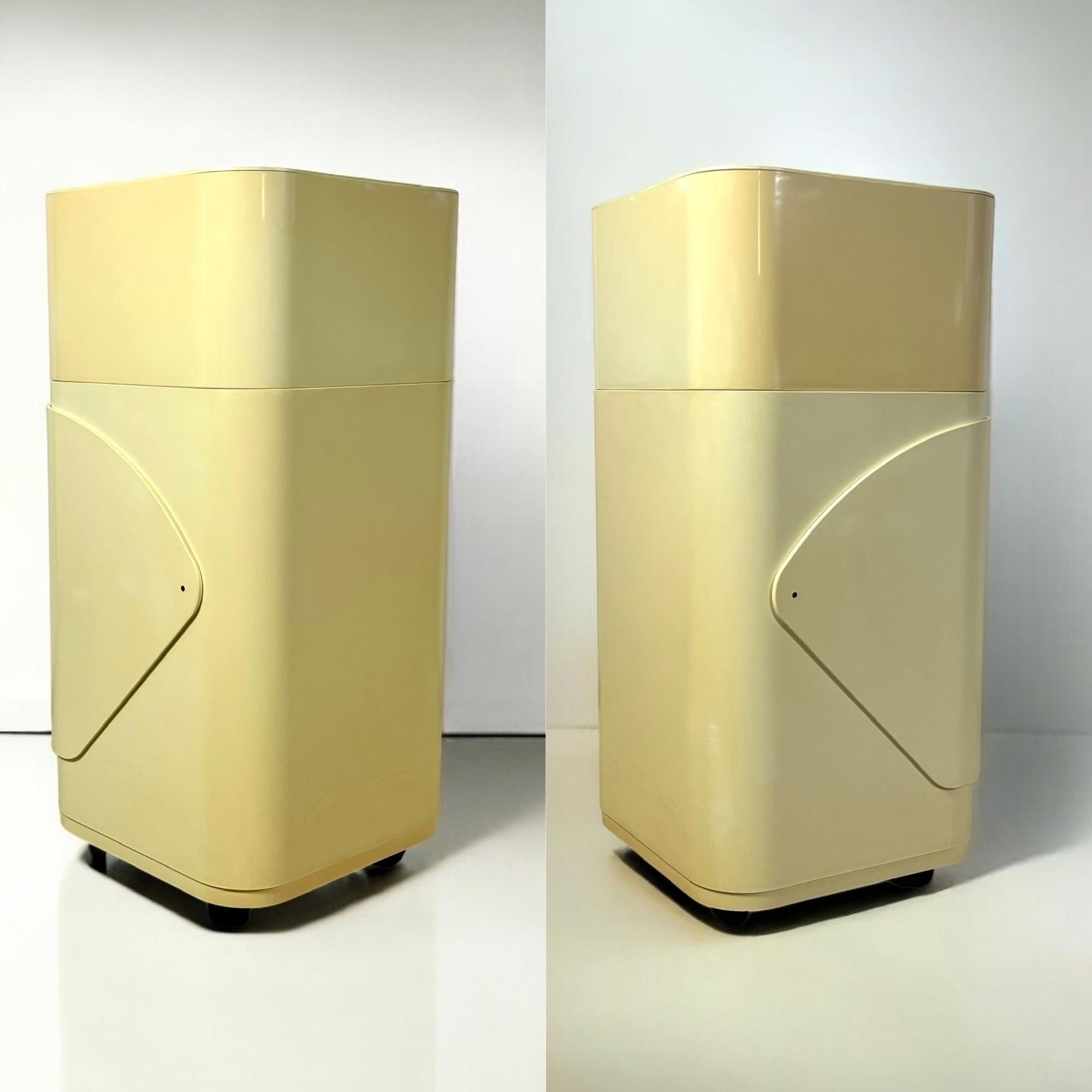 Kartell Componibili Set aus Waschtischschachtel und Aufbewahrungsbox von Anna Castelli, 1960er Jahre im Angebot 7