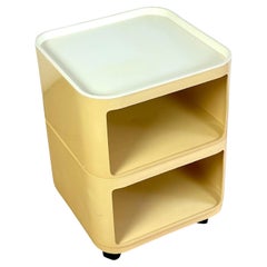 Kartell 'Componibili' Square-Base Serving Trolley / Table Model 4970, 1960s