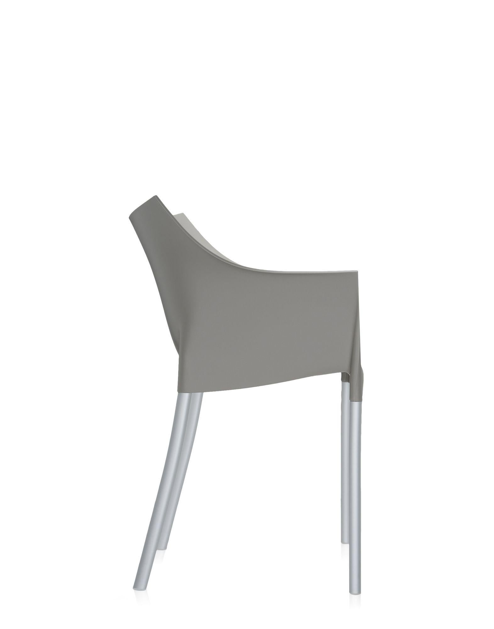 italien Ensemble de 2 Kartell Dr. No en gris chaud de Philippe Starck en vente