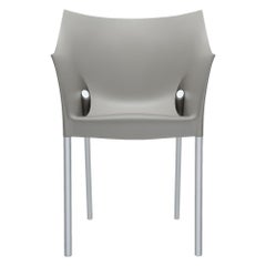 Set of 2 Kartell Dr. No in Warm Grey by Philippe Starck