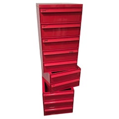 Cajones Kartell de Simon Fussell Años 70