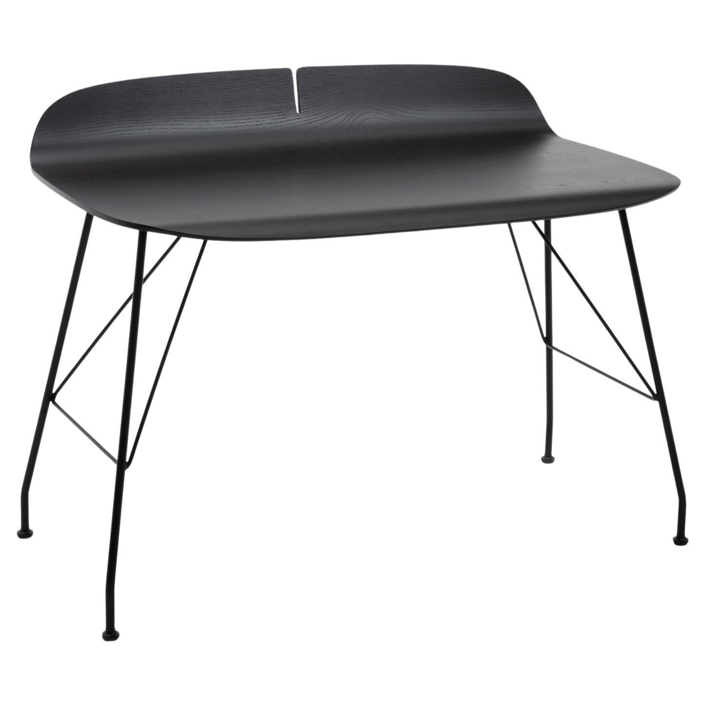 Escritorio Kartell Earl of Wood de Philippe Stark en Fresno Negro Laminado