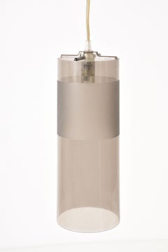 Kartell Easy Suspension Lamp Designed by Ferruccio Laviani, Color Grey, Italy
