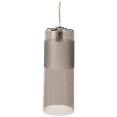 Kartell Easy Suspension Lamp Designed by Ferruccio Laviani, Color Grey, Italy