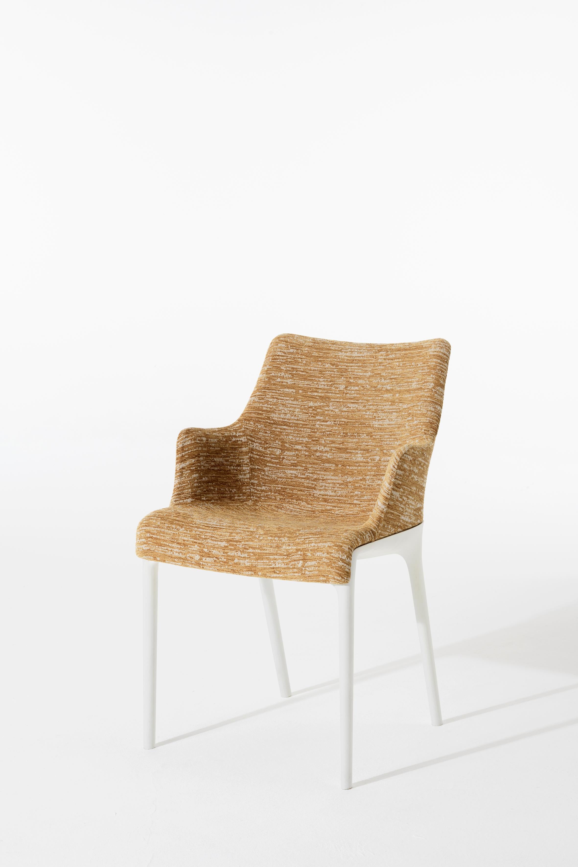 Fabric Kartell Eleganza Nia Chair by Philippe Starck For Sale