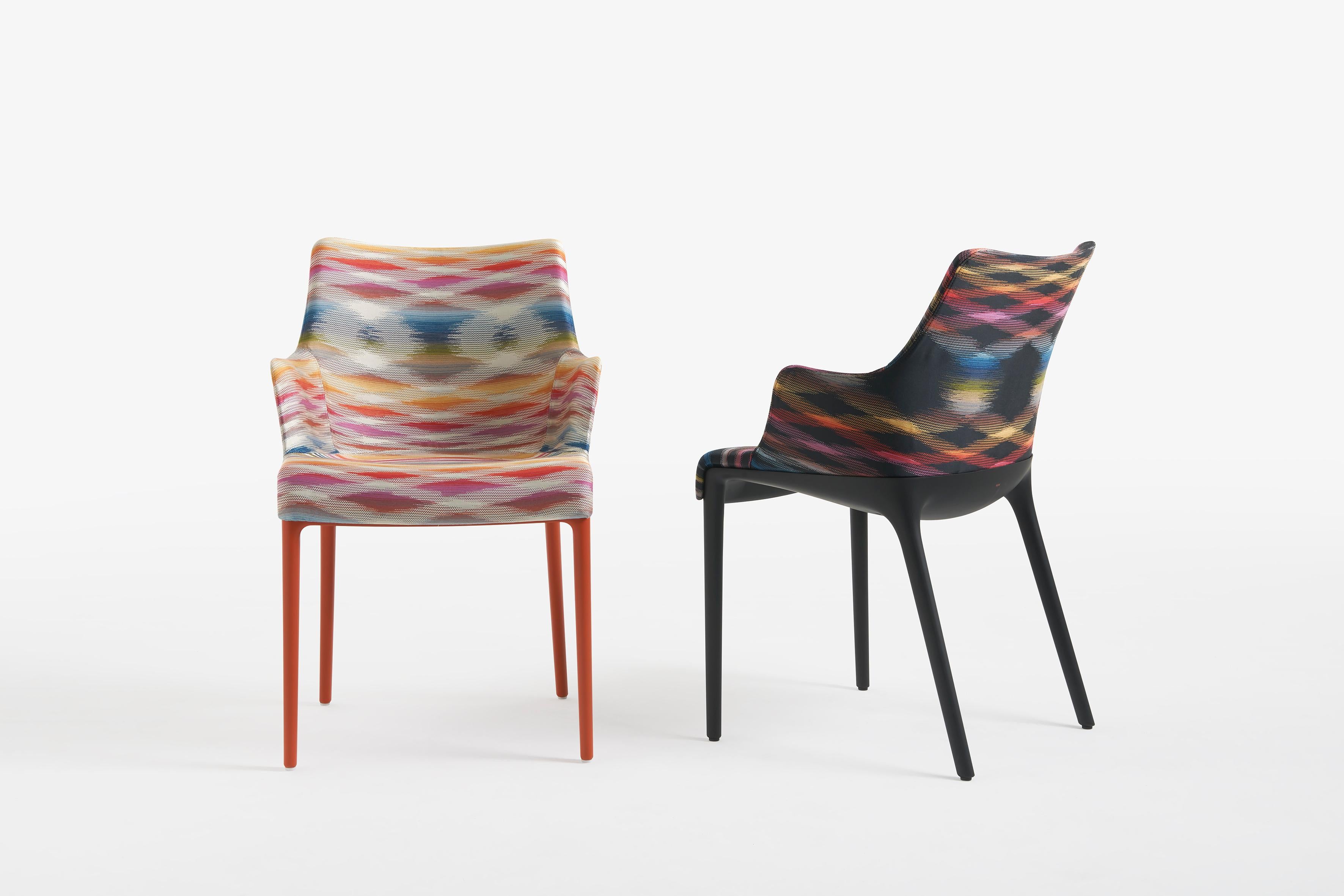 Italian Kartell Eleganza Nia Missoni Chair by Philippe Starck For Sale