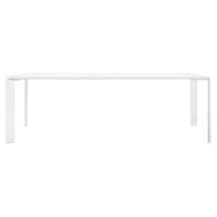 Kartell Four Table Soft Touch in White by Ferruccio Laviani