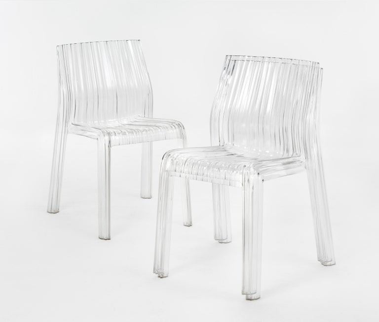 Kartell Frilly Chair in Crystal by Patricia Urquiola For Sale at 1stDibs
